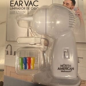 North American Wellness Gentle Effective Ear Wax Cleaner w/ Tips Cordless New